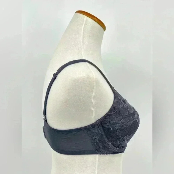 Victoria's Secret Body by Victoria Black Lace Bra 34D - Picture 4 of 6